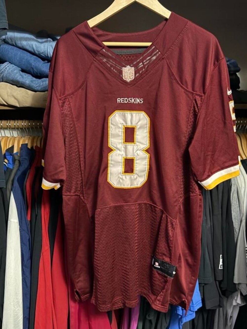 Nike NFL On Field Washington Redskins Kirk Cousins #8 Jersey Men’s Size XL